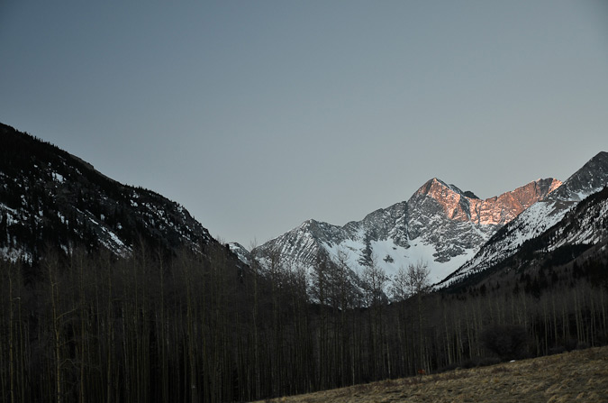 Blanca Peak in the early morning