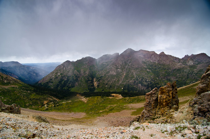 Storms in Chicago Basin