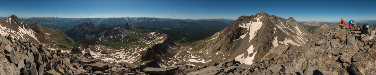 Gladstone Peak Summit Panorama
