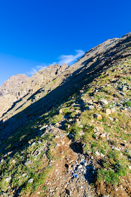 The Maroon Peak ridge