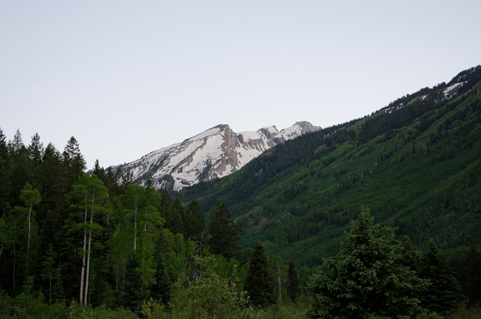 Snowmass Mountain Ridge