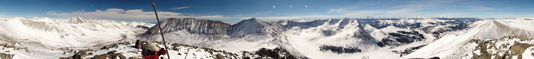 360 Degree Panoramic from Traver Peak