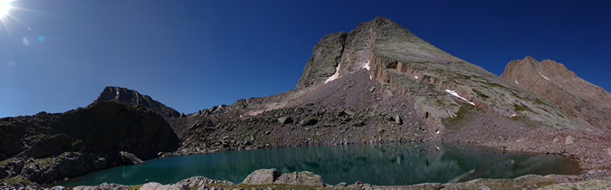 Vestal Lake and Peak
